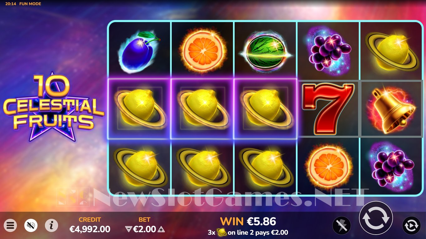 10 Celestial Fruits Slot Slot Image in Demo - pic. 7