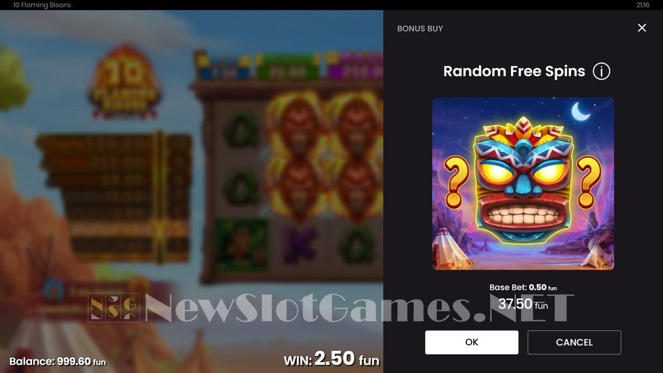 10 Flaming Bisons Slot Slot Image in Demo - pic. 10