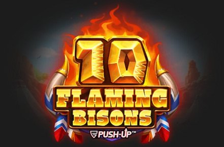 10 Flaming Bisons Slot Icon