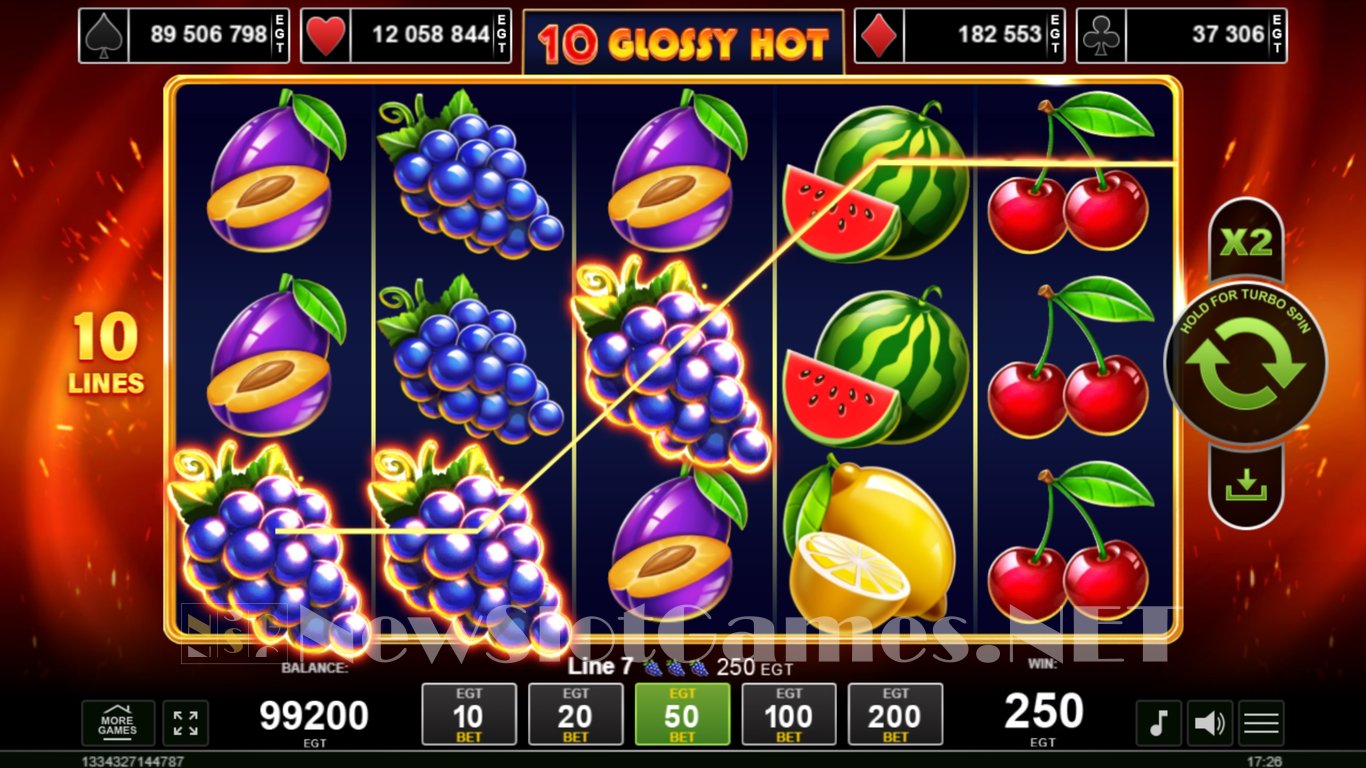 10 Glossy Hot Slot Slot Image in Demo - pic. 4