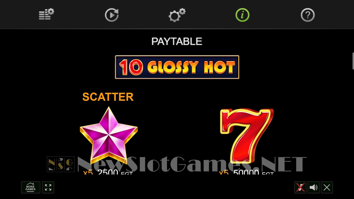 10 Glossy Hot Slot Slot Image in Demo - pic. 6