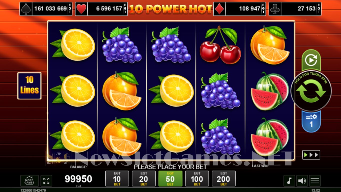 10 Power Hot Slot Demo Image