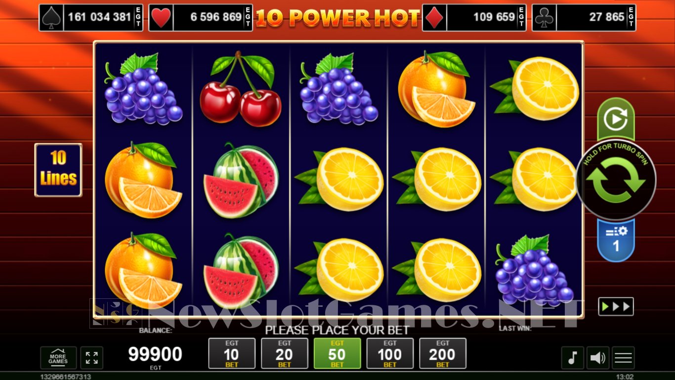 10 Power Hot Slot Slot Image in Demo - pic. 2
