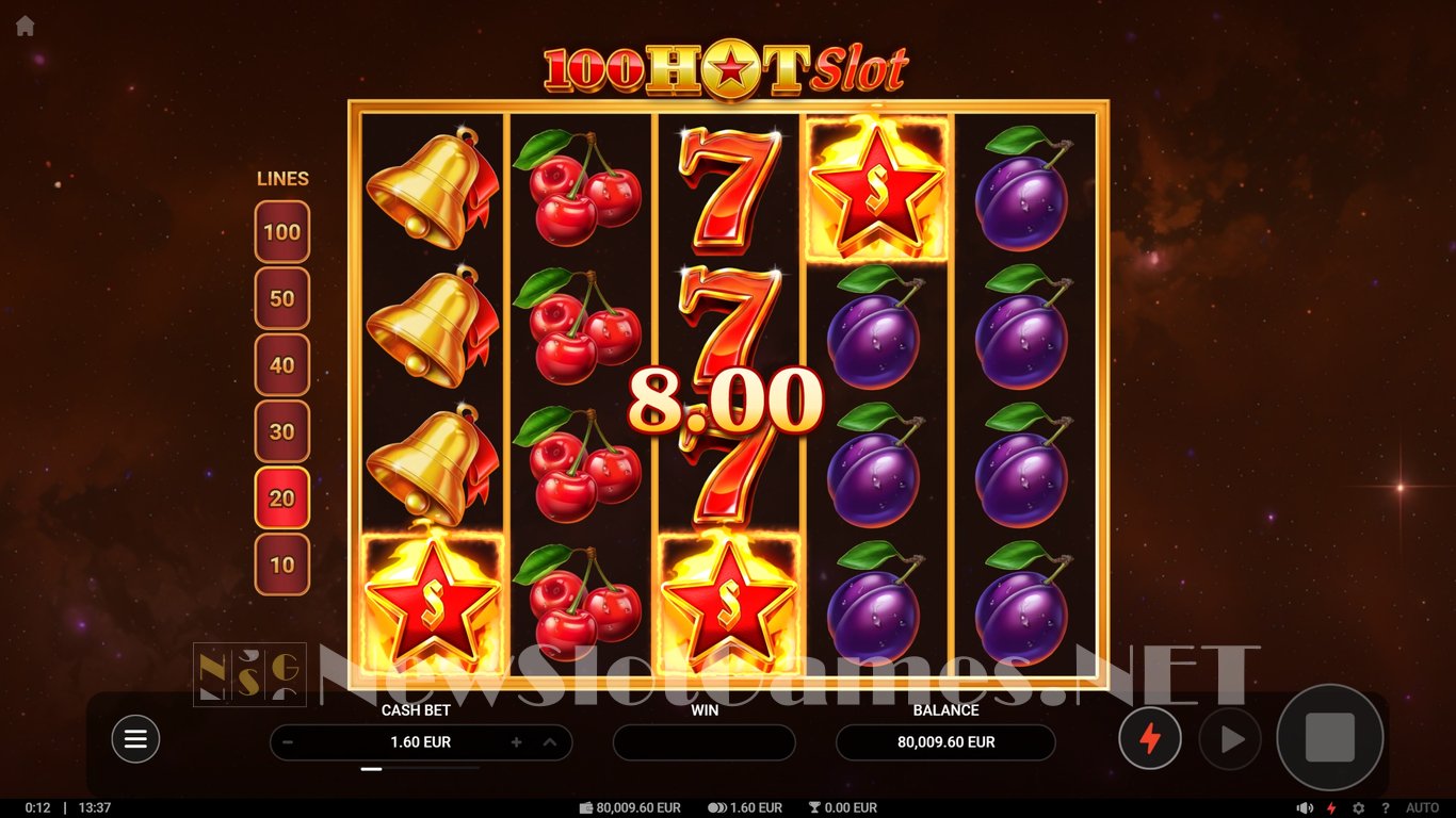 100 Hot Slot Slot Image in Demo - pic. 4