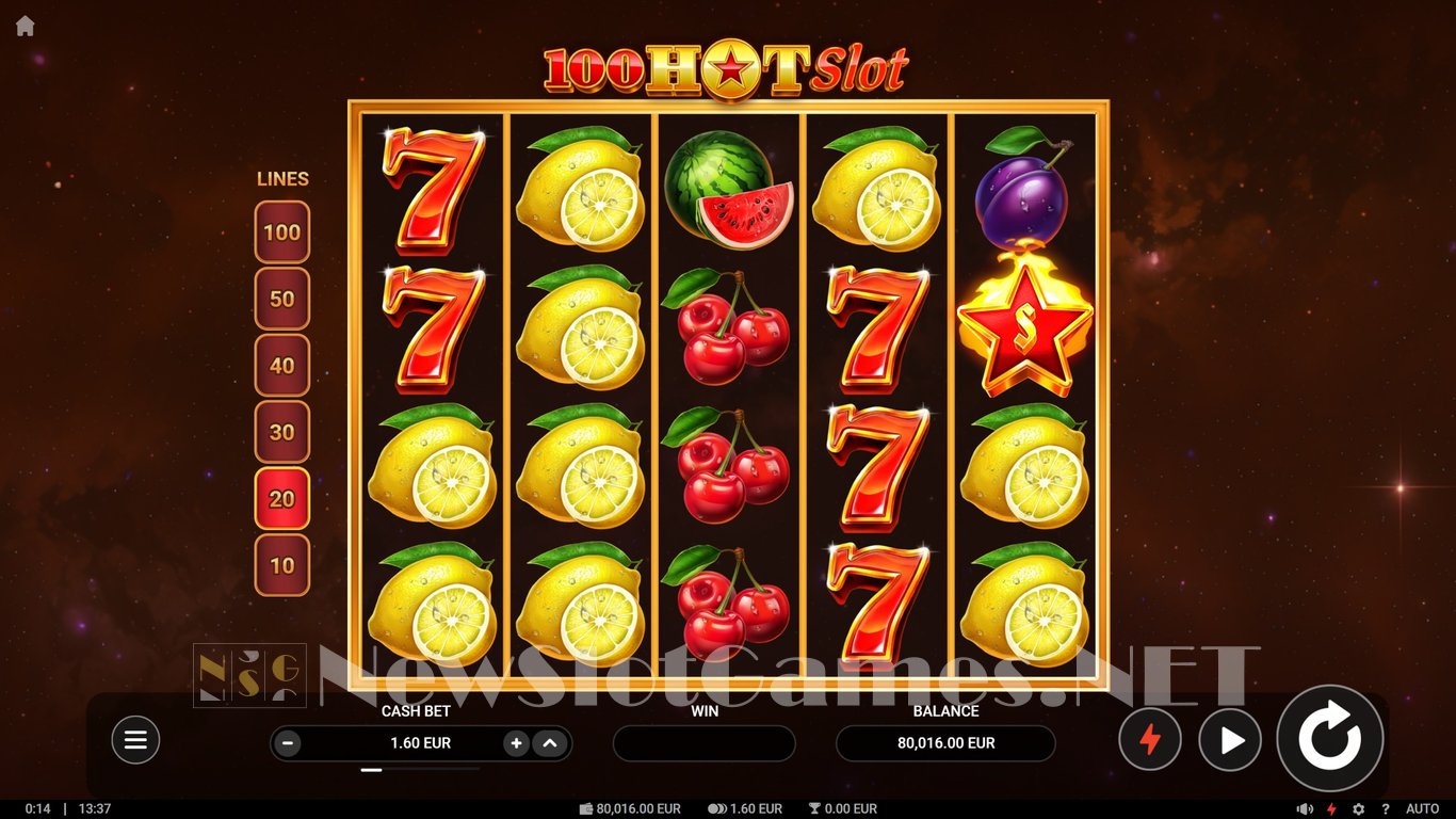 100 Hot Slot Slot Image in Demo - pic. 5