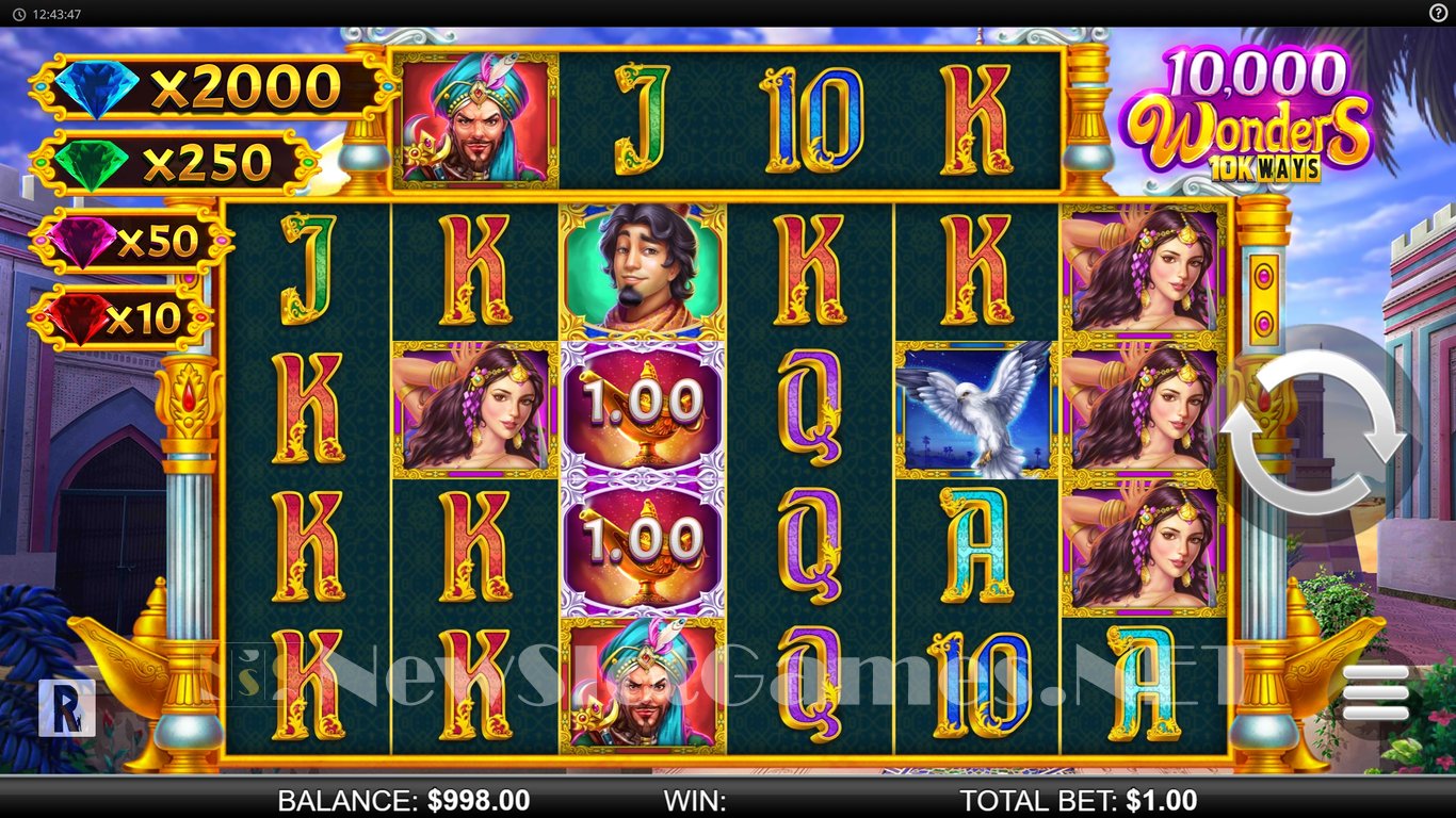 10000 Wonders MultiMax Slot Slot Image in Demo - pic. 3