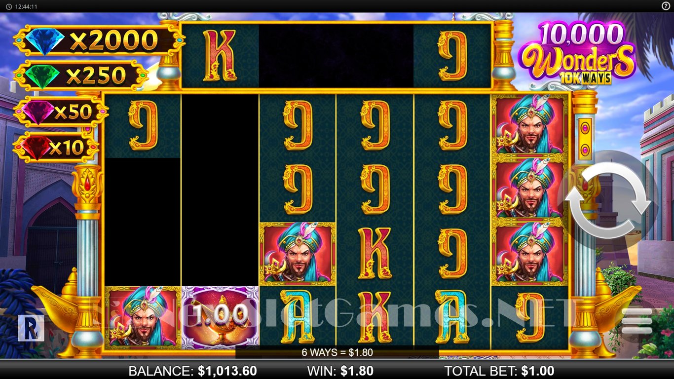 10000 Wonders MultiMax Slot Slot Image in Demo - pic. 7