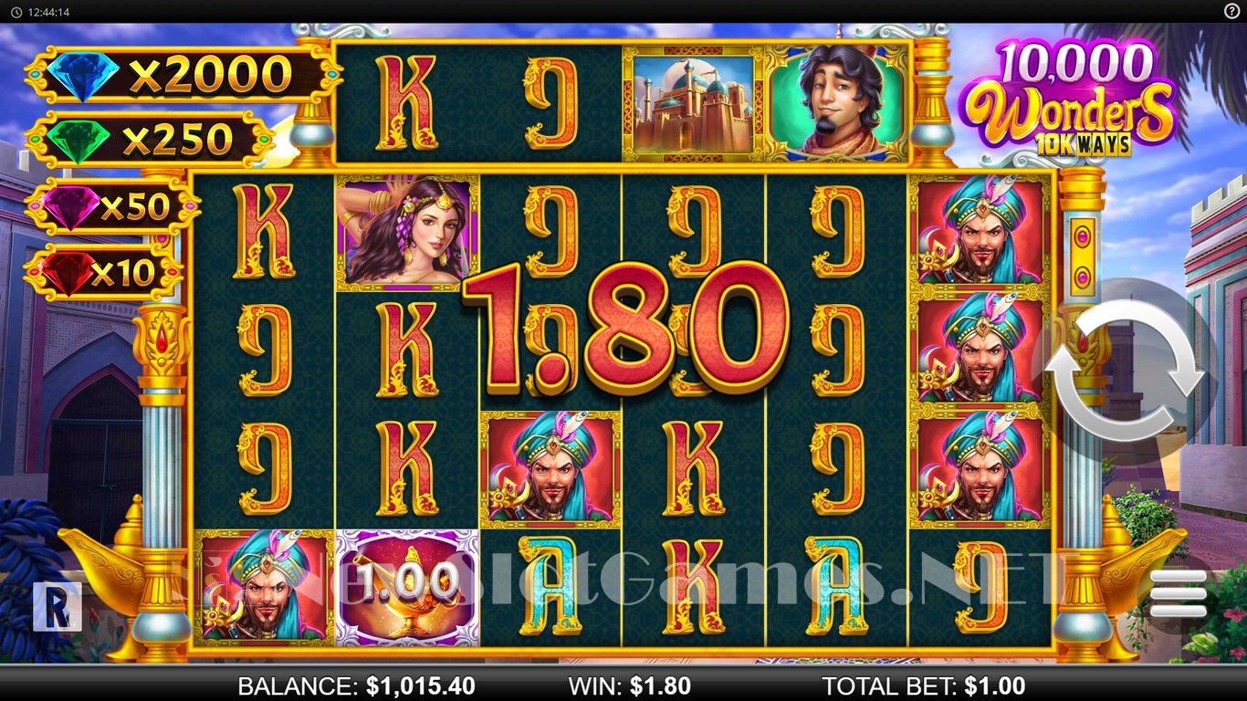 10000 Wonders MultiMax Slot Slot Image in Demo - pic. 8
