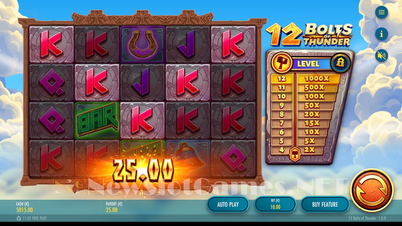12 Bolts of Thunder Slot Slot Image in Demo - pic. 2