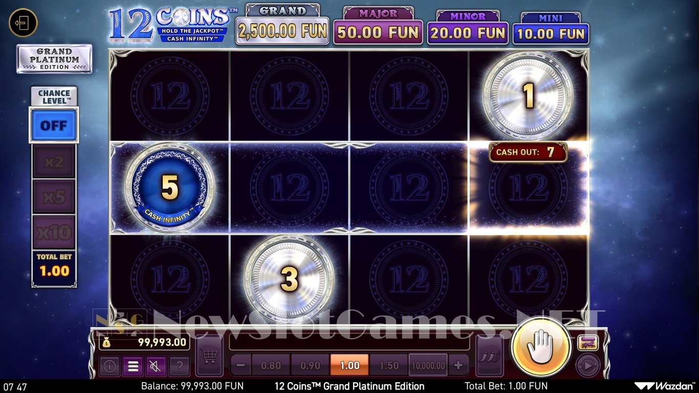12 Coins Grand Platinum Edition Slot Slot Image in Demo - pic. 4