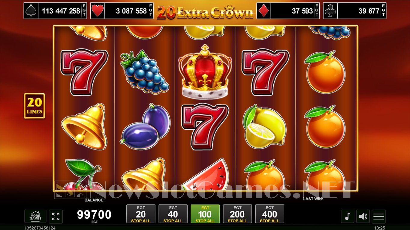 20 Extra Crown Slot Slot Image in Demo - pic. 2