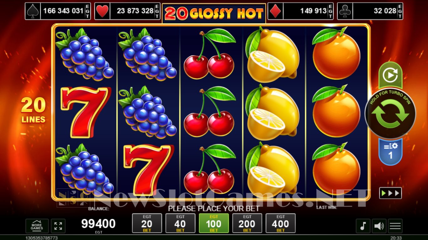 20 Glossy Hot Slot Slot Image in Demo - pic. 3