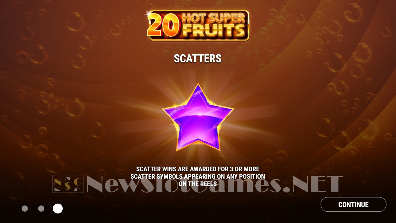 20 Hot Super Fruits Slot Demo Image