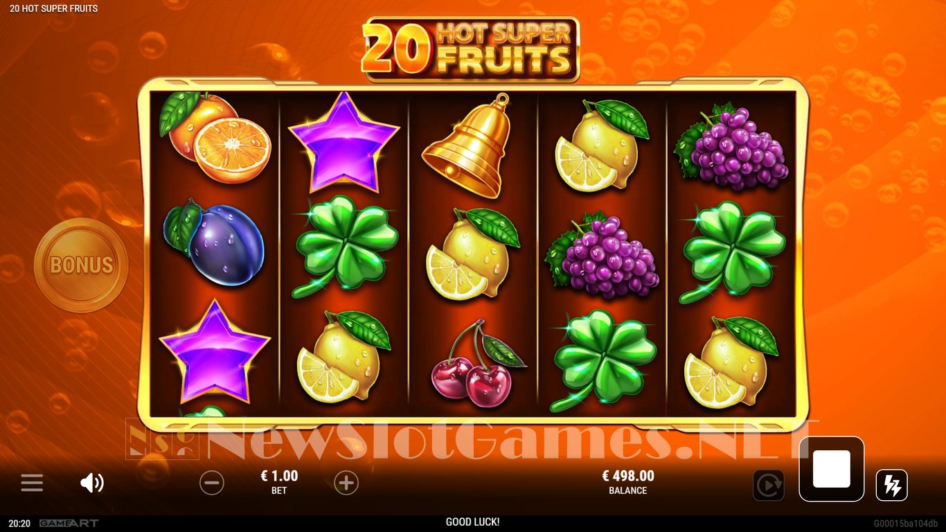 20 Hot Super Fruits Slot Slot Image in Demo - pic. 3