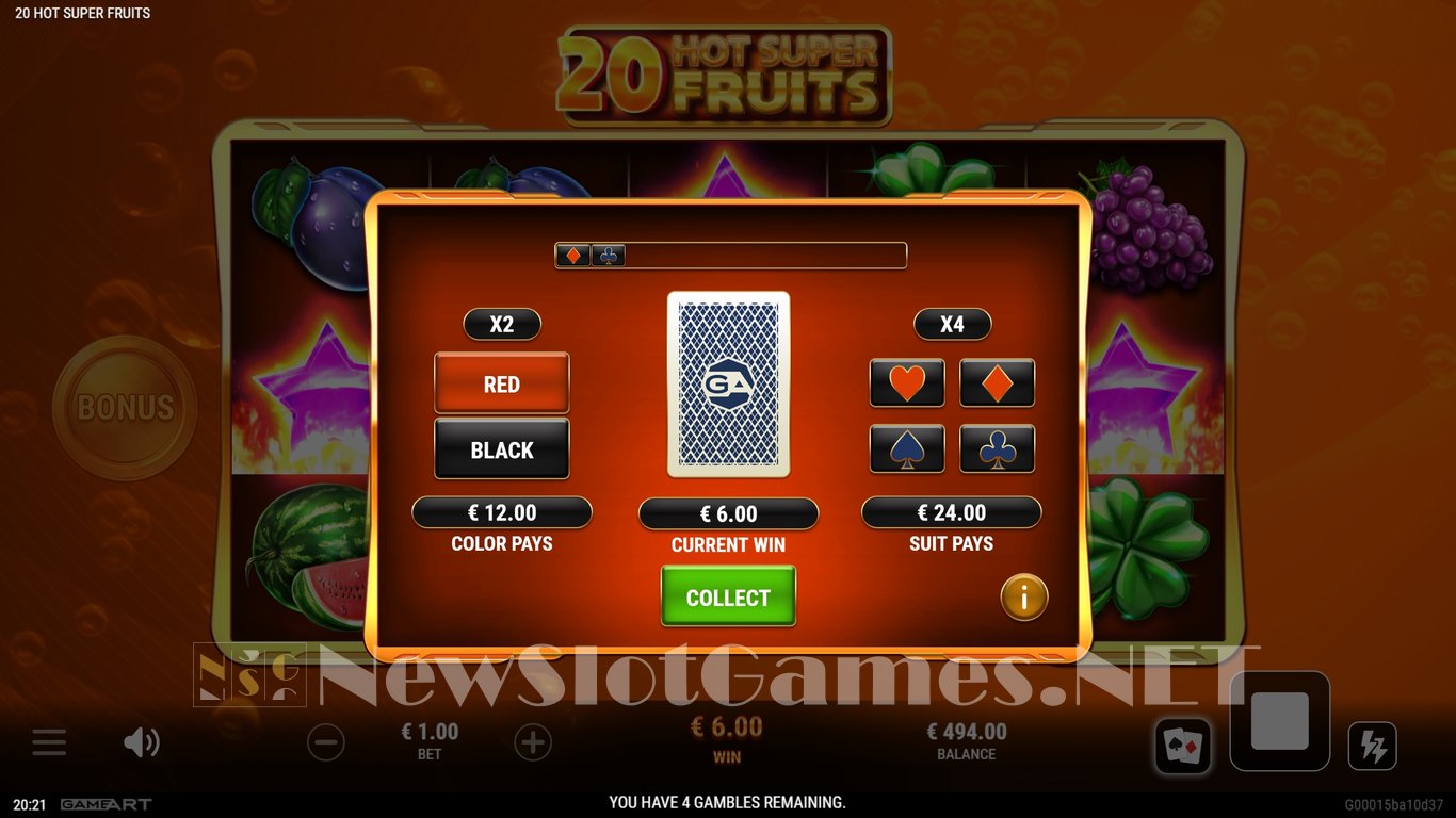 20 Hot Super Fruits Slot Slot Image in Demo - pic. 7