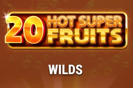 20 Hot Super Fruits Slot Logo