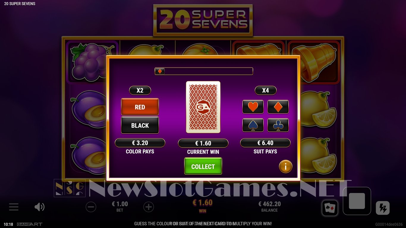 20 Super Sevens Slot Slot Image in Demo - pic. 5