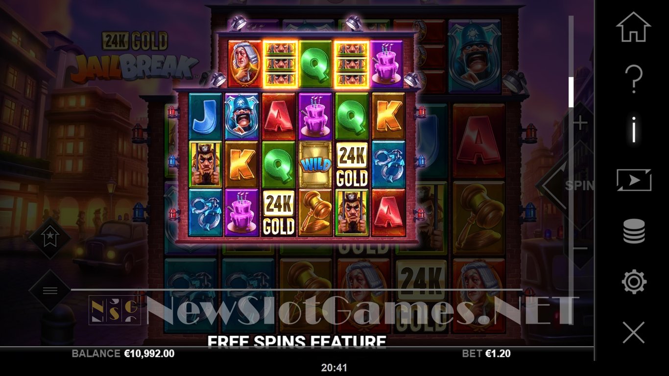 24K Gold JailBreak Slot Slot Image in Demo - pic. 8