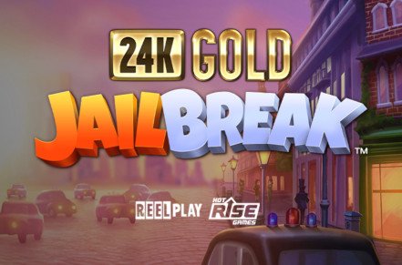 24K Gold JailBreak Slot Logo