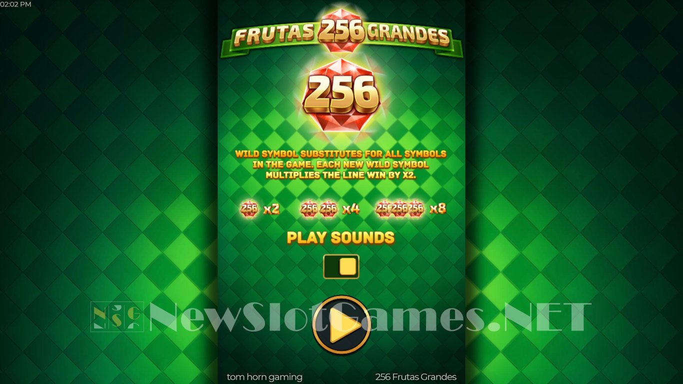 256 Frutas Grandes Slot Demo Image