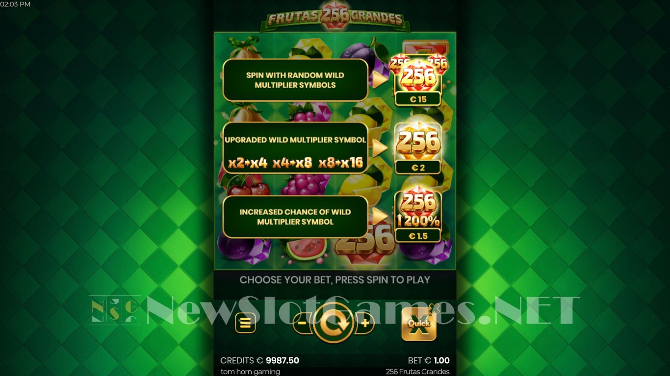 256 Frutas Grandes Slot Slot Image in Demo - pic. 10