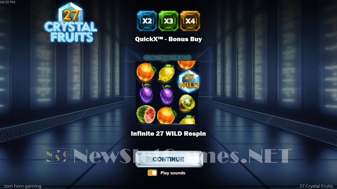 27 Crystal Fruits Slot Demo Image