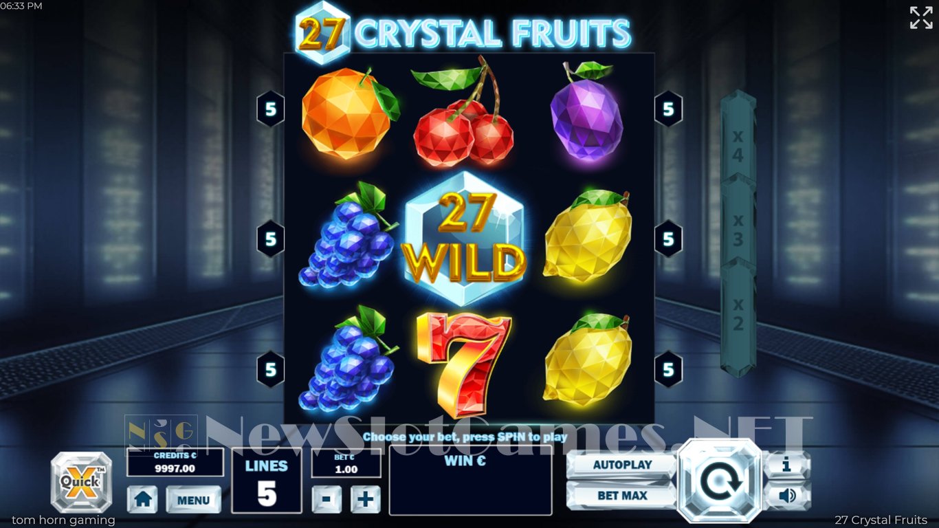 27 Crystal Fruits Slot Slot Image in Demo - pic. 3