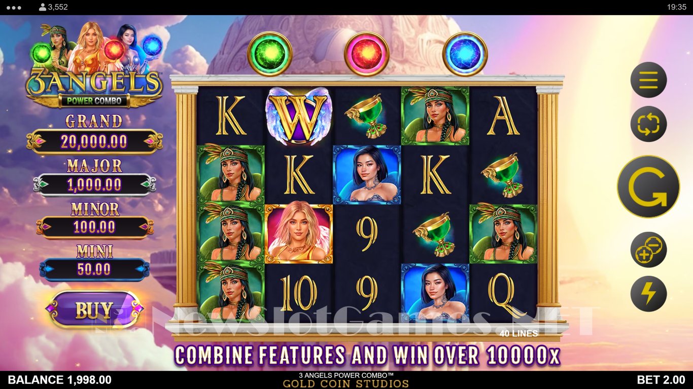 3 Angels Power Combo Slot Slot Image in Demo - pic. 2