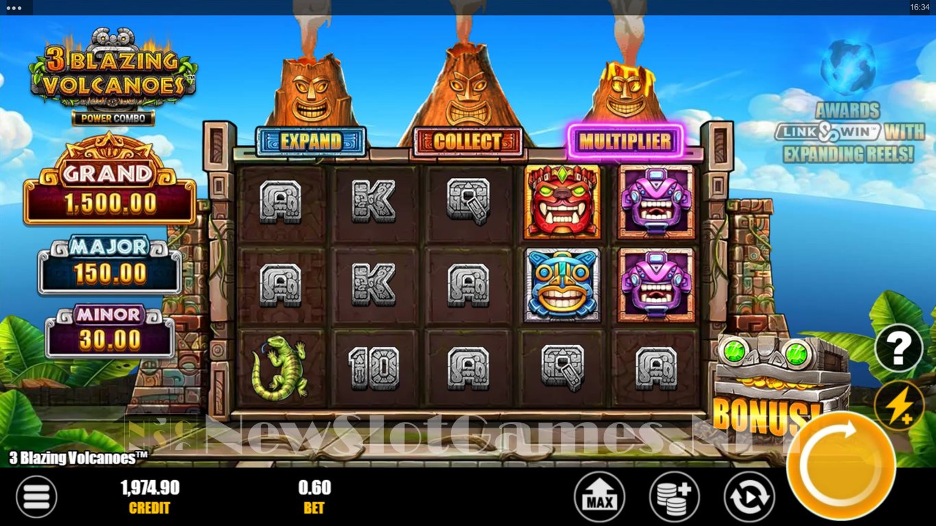 3 Blazing Volcanoes Power Combo Slot Slot Image in Demo - pic. 5