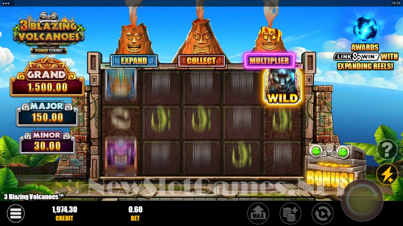 3 Blazing Volcanoes Power Combo Slot Slot Image in Demo - pic. 6