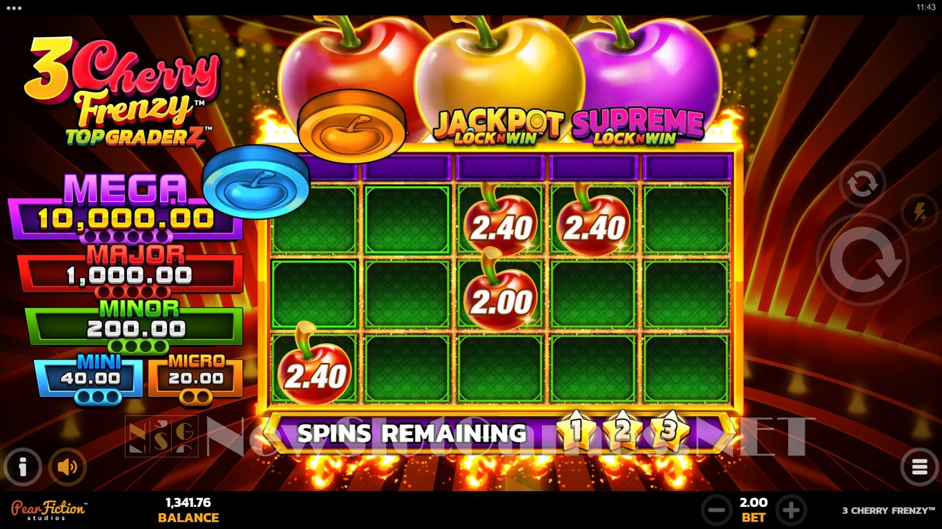 3 Cherry Frenzy Slot Slot Image in Demo - pic. 10