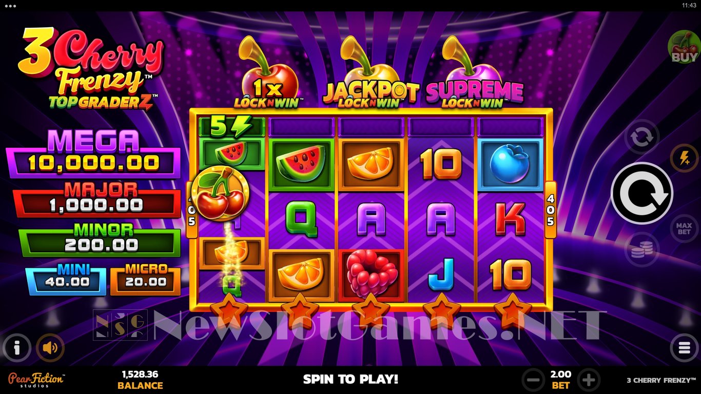 3 Cherry Frenzy Slot Slot Image in Demo - pic. 2