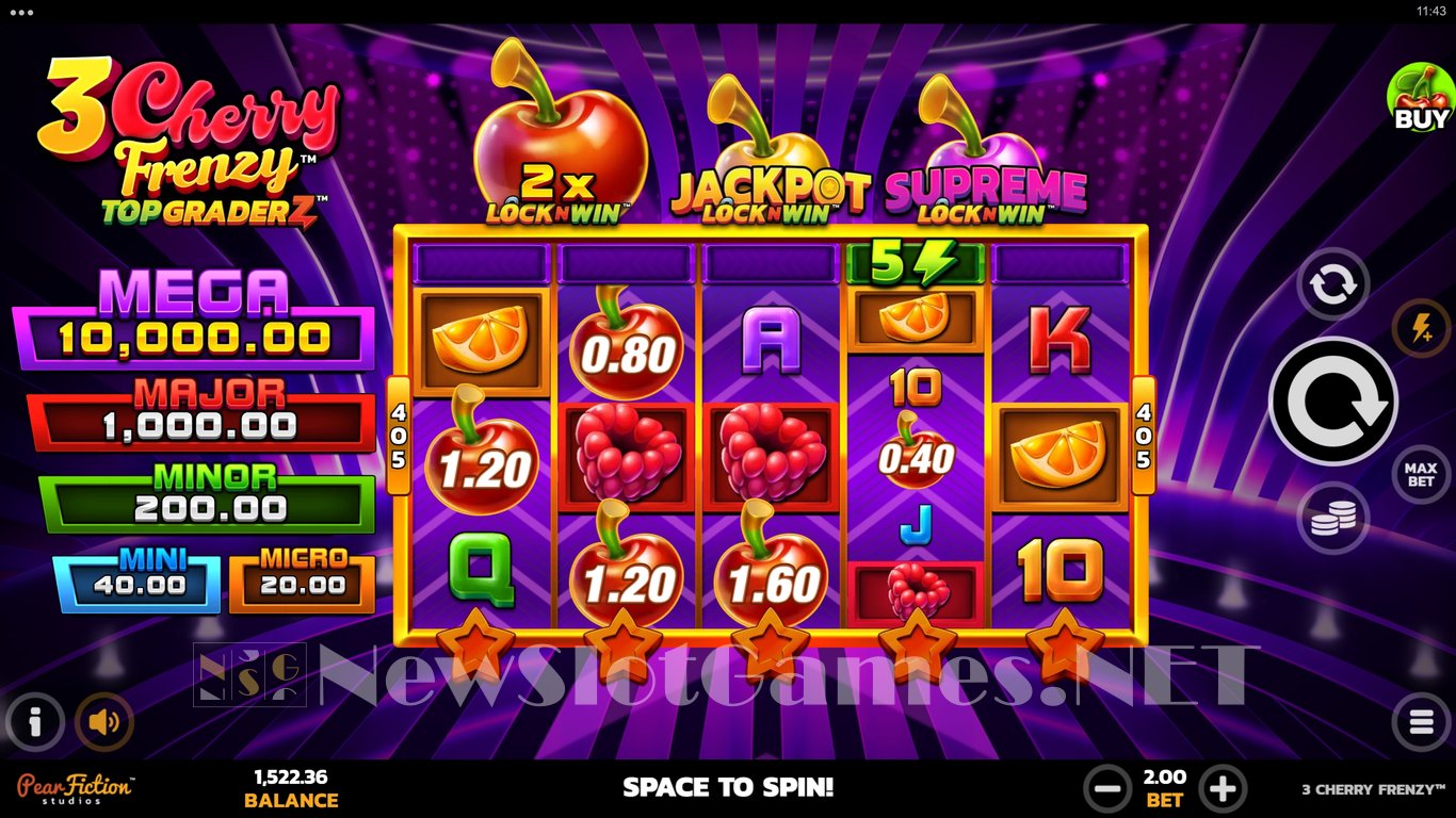 3 Cherry Frenzy Slot Slot Image in Demo - pic. 4