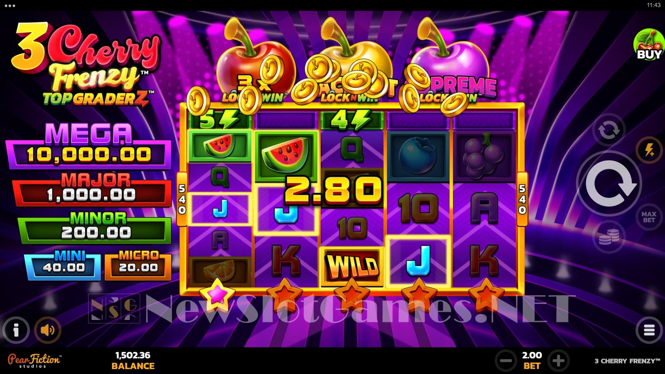 3 Cherry Frenzy Slot Slot Image in Demo - pic. 6