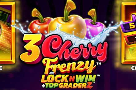 3 Cherry Frenzy Slot Logo