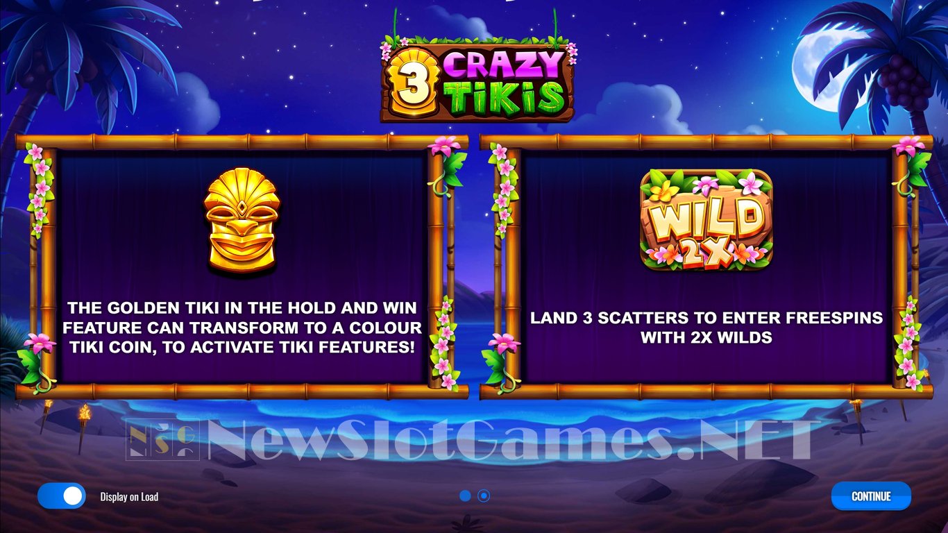 3 Crazy Tikis Slot Demo Image