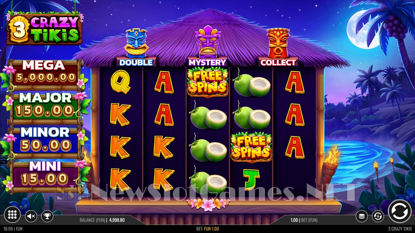 3 Crazy Tikis Slot Slot Image in Demo - pic. 3