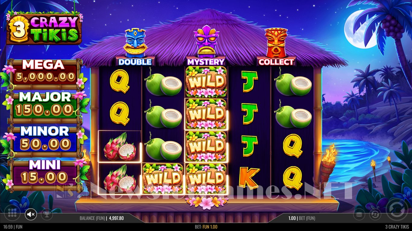 3 Crazy Tikis Slot Slot Image in Demo - pic. 4