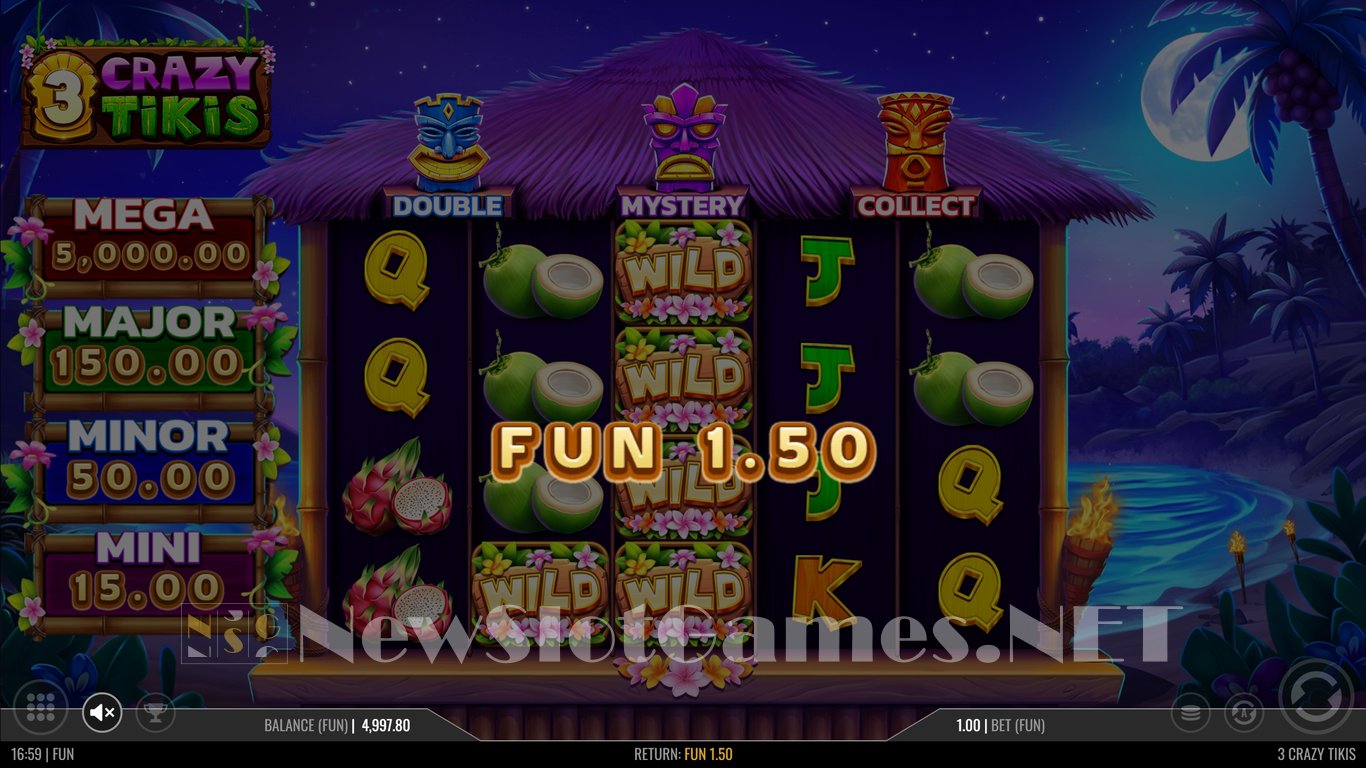 3 Crazy Tikis Slot Slot Image in Demo - pic. 5