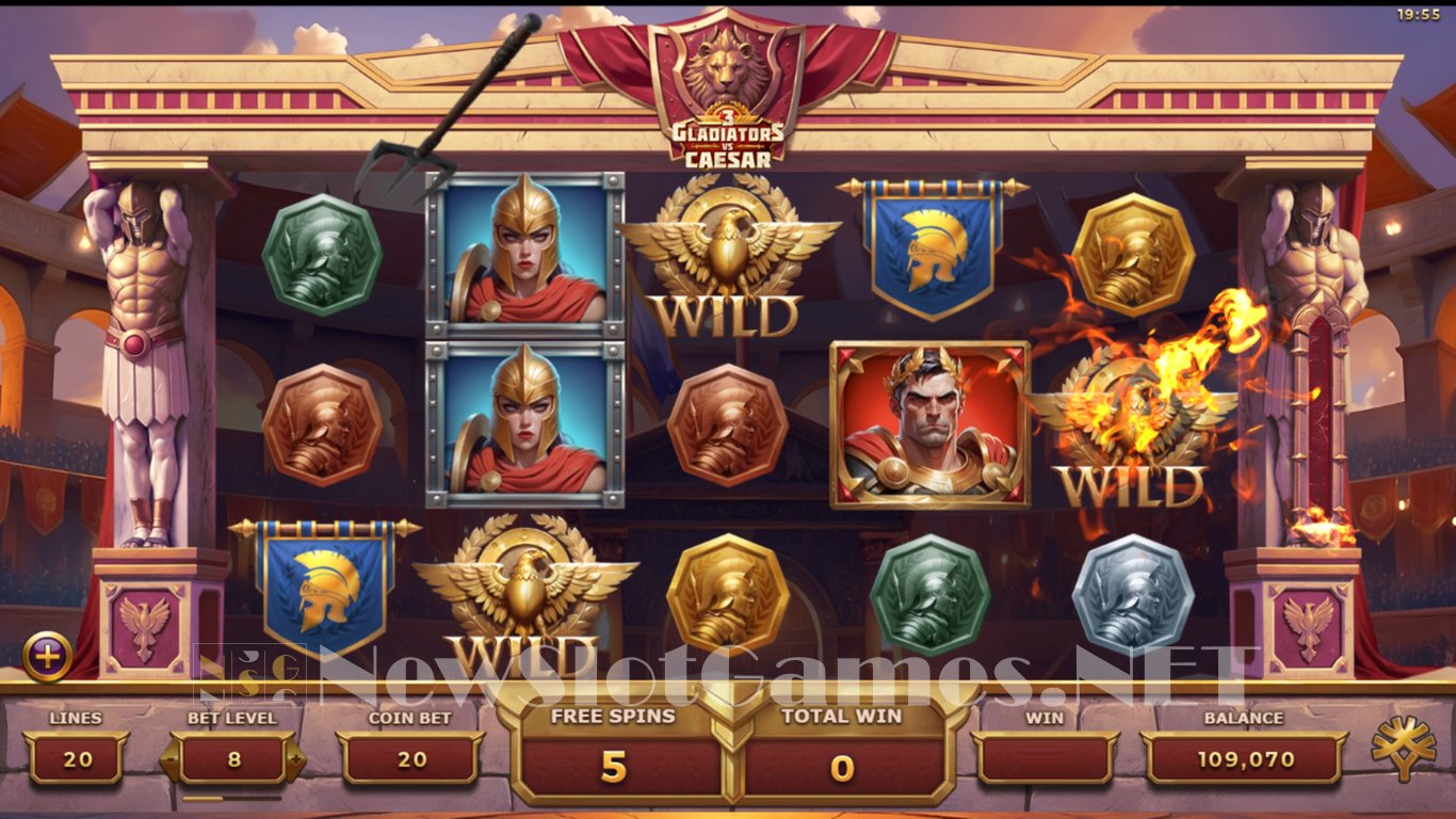 3 Gladiators vs Caesar Slot Slot Image in Demo - pic. 11