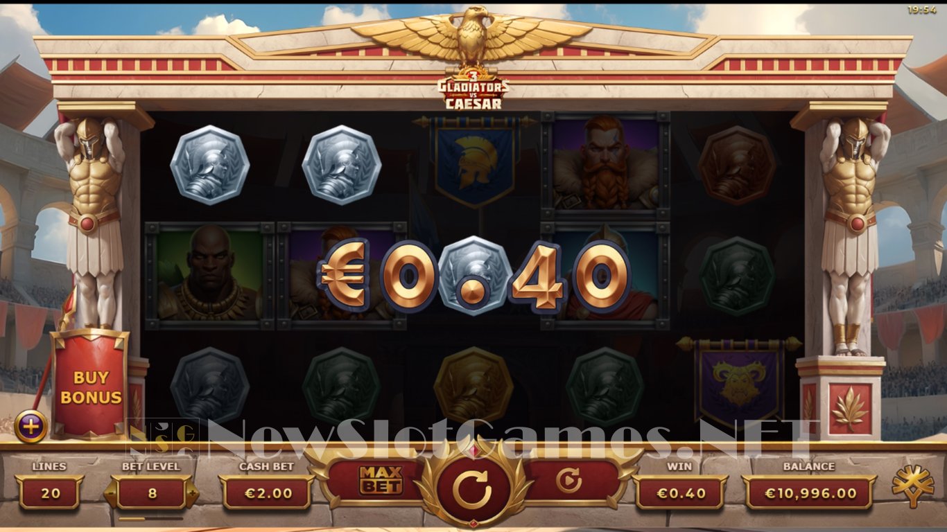 3 Gladiators vs Caesar Slot Slot Image in Demo - pic. 2