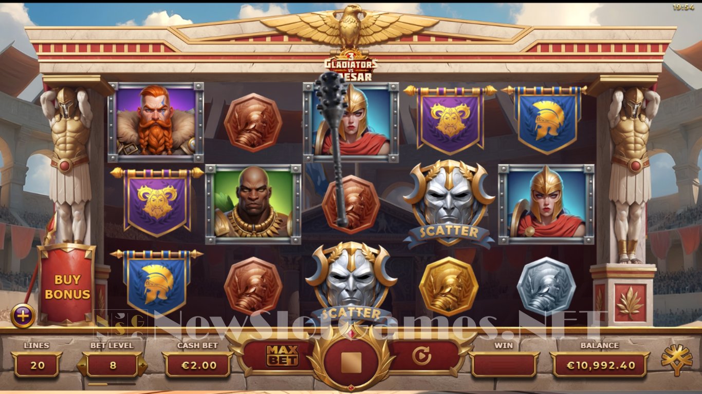 3 Gladiators vs Caesar Slot Slot Image in Demo - pic. 4