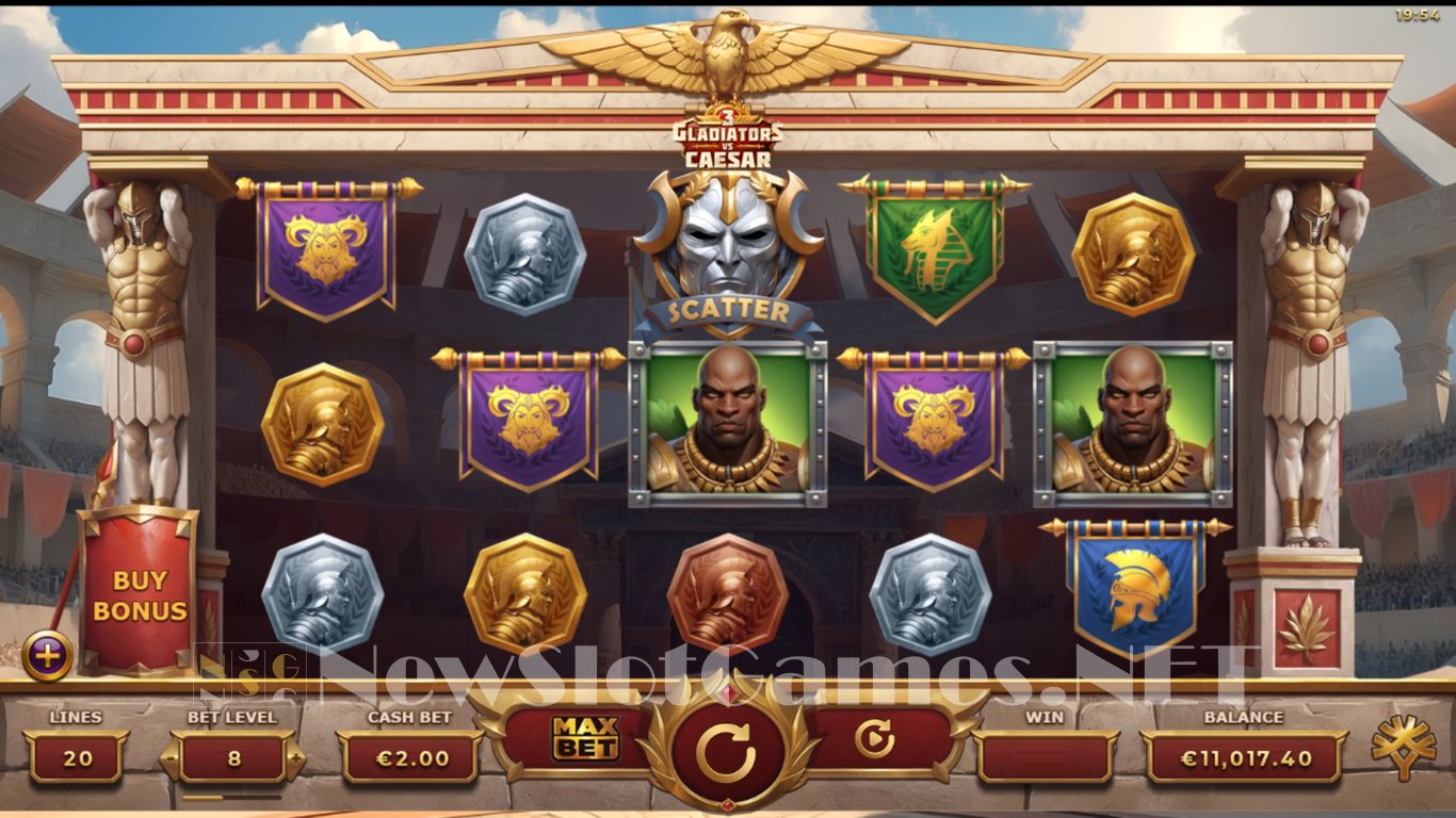 3 Gladiators vs Caesar Slot Slot Image in Demo - pic. 5