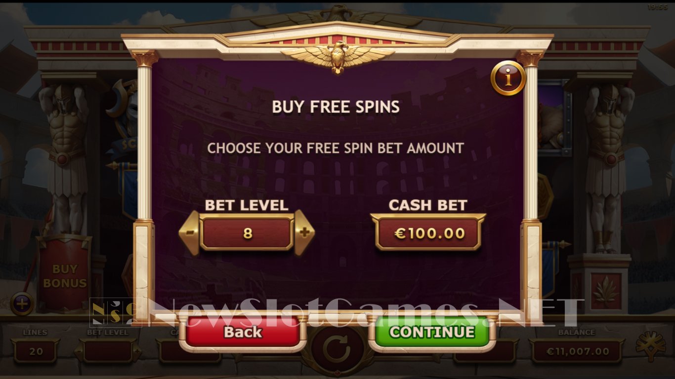 3 Gladiators vs Caesar Slot Slot Image in Demo - pic. 7