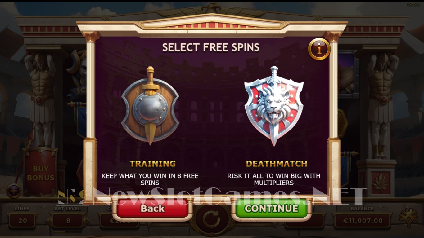 3 Gladiators vs Caesar Slot Slot Image in Demo - pic. 8