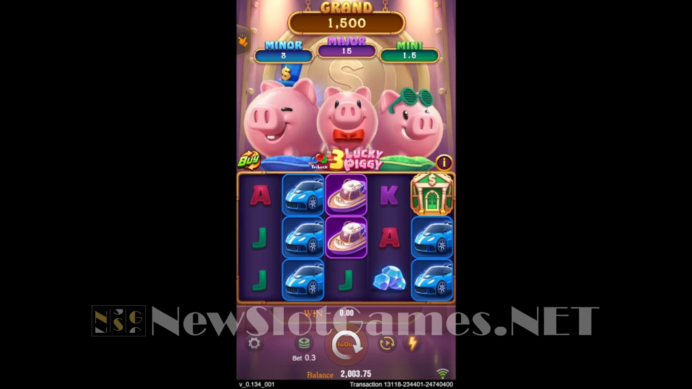3 Lucky Piggy Slot Slot Image in Demo - pic. 6