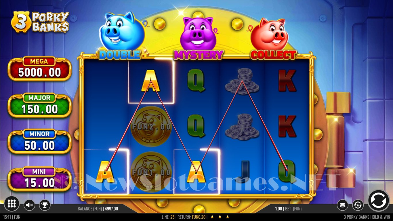 3 Porky Banks Slot Slot Image in Demo - pic. 5