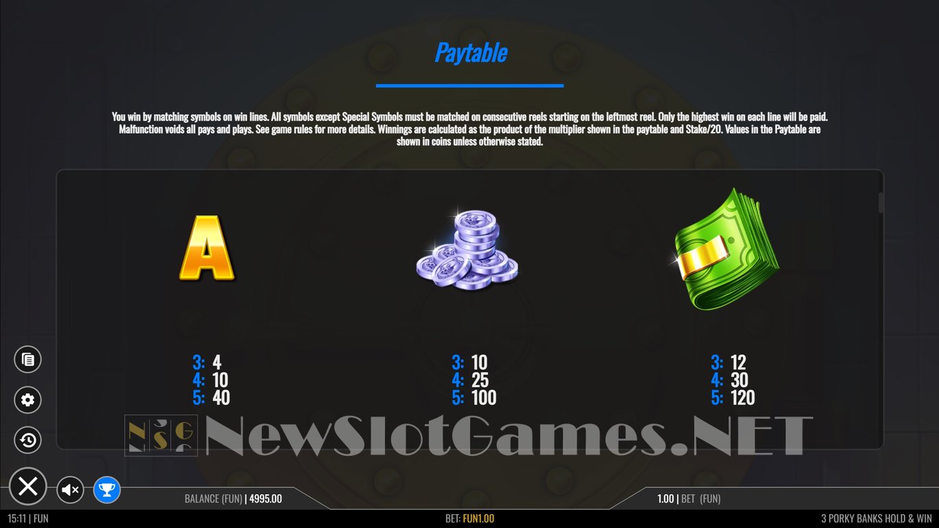 3 Porky Banks Slot Slot Image in Demo - pic. 7