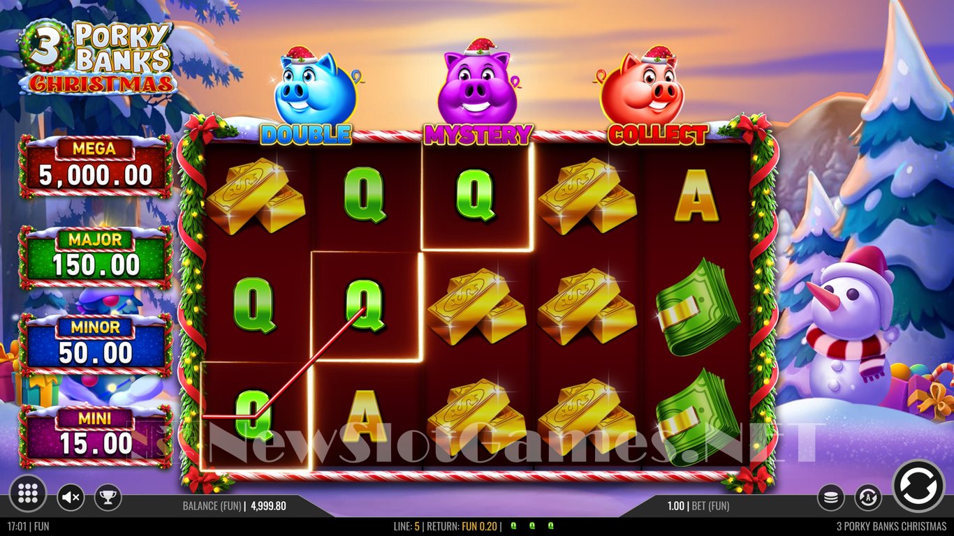 3 Porky Banks Christmas Slot Slot Image in Demo - pic. 2