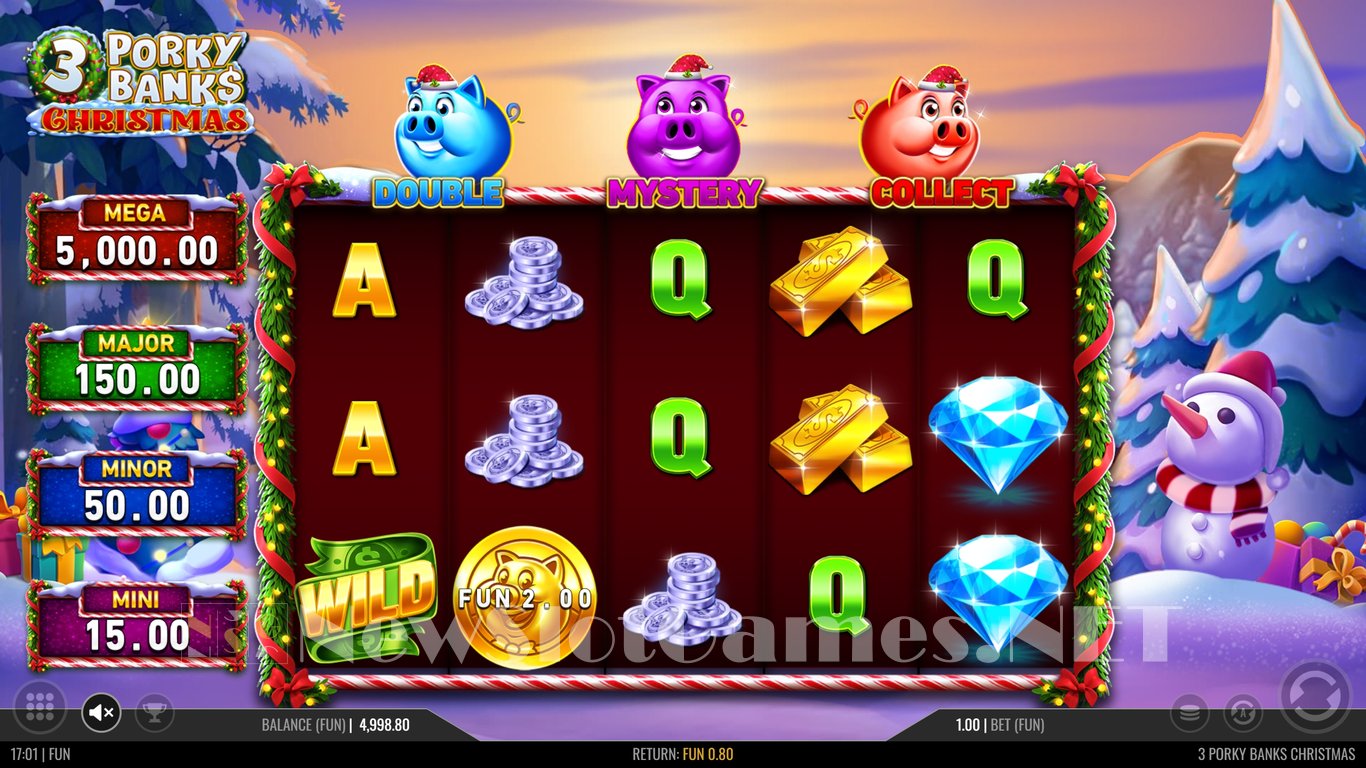 3 Porky Banks Christmas Slot Slot Image in Demo - pic. 3